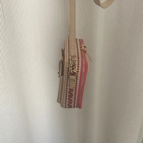 Spartina 449- Floral Embroidered leather crossbody Bag - Picture 15 of 15